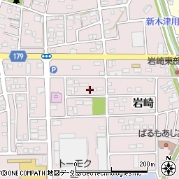 愛知県小牧市岩崎1104周辺の地図