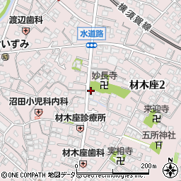 梅沢典雄設計事務所周辺の地図