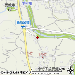 神奈川県小田原市小竹242周辺の地図