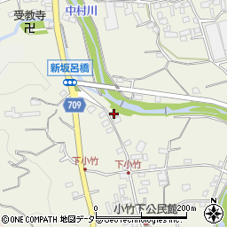 神奈川県小田原市小竹242-1周辺の地図