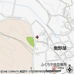 京都府福知山市奥野部389周辺の地図