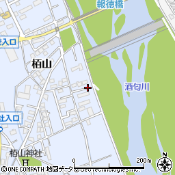 神奈川県小田原市栢山590-1周辺の地図