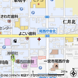 起工業高校周辺の地図