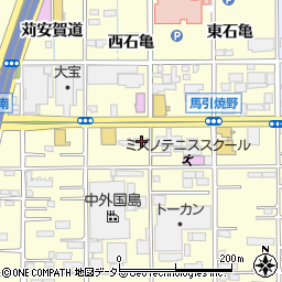 愛知県一宮市大和町馬引焼野63周辺の地図