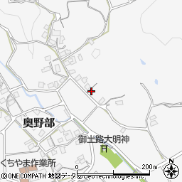 京都府福知山市奥野部125周辺の地図