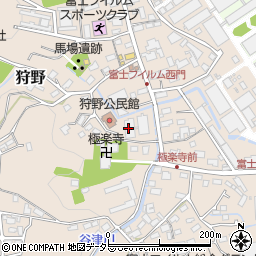 富士フイルム株式会社　富士フイルム人材開発センター周辺の地図