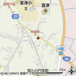千葉県富津市富津508周辺の地図