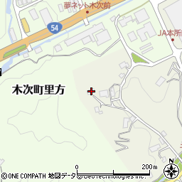 島根県雲南市木次町山方59周辺の地図