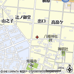 愛知県一宮市大赤見出口40周辺の地図