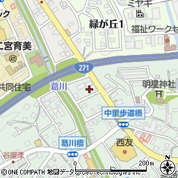 湘和会館二宮周辺の地図