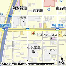 愛知県一宮市大和町馬引焼野58周辺の地図