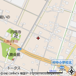 愛知県小牧市入鹿出新田415周辺の地図