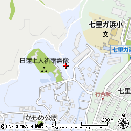 神奈川県鎌倉市七里ガ浜1丁目15周辺の地図