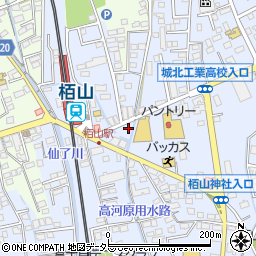 小田急パーキング栢山駅前第１駐車場周辺の地図