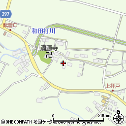 滋賀県高島市拝戸897周辺の地図