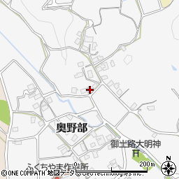 京都府福知山市奥野部179周辺の地図