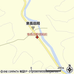 東長田郵便局前周辺の地図