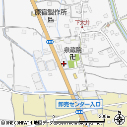 神奈川県小田原市下大井393周辺の地図