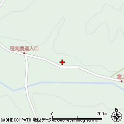 島根県安来市広瀬町宇波508周辺の地図