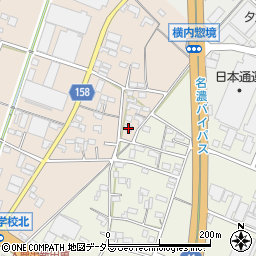 愛知県小牧市入鹿出新田260周辺の地図