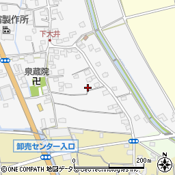 神奈川県小田原市下大井367周辺の地図