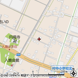 愛知県小牧市入鹿出新田421周辺の地図