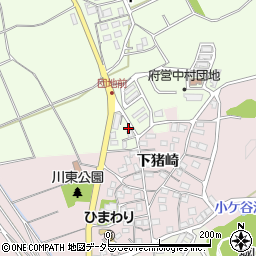 京都府福知山市中485周辺の地図