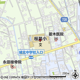小田原市立桜井小学校周辺の地図