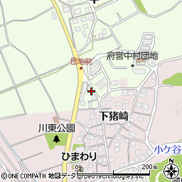 京都府福知山市中486周辺の地図