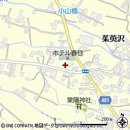静岡県御殿場市茱萸沢581周辺の地図