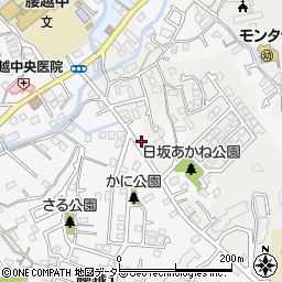 神奈川県鎌倉市津464周辺の地図