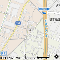 愛知県小牧市入鹿出新田257周辺の地図
