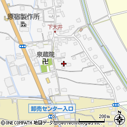 神奈川県小田原市下大井273周辺の地図