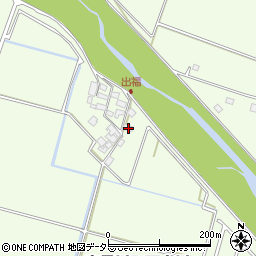 滋賀県高島市安曇川町下小川1524-1周辺の地図