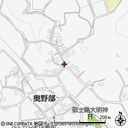 京都府福知山市奥野部159-2周辺の地図