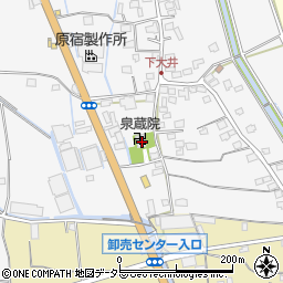 神奈川県小田原市下大井268周辺の地図