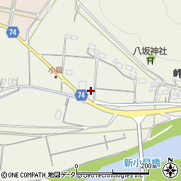 京都府綾部市小貝町西田周辺の地図