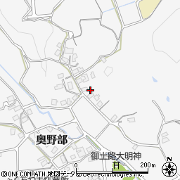 京都府福知山市奥野部130-4周辺の地図