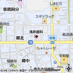 愛知県一宮市小信中島郷北44周辺の地図