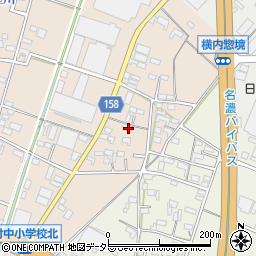 愛知県小牧市入鹿出新田297周辺の地図