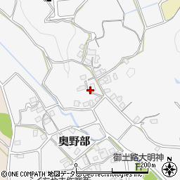 京都府福知山市奥野部154周辺の地図