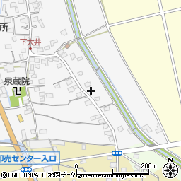 神奈川県小田原市下大井319周辺の地図