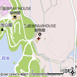財団法人福知山市都市緑化協会　都市緑化植物園周辺の地図