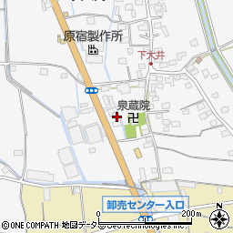 神奈川県小田原市下大井396周辺の地図