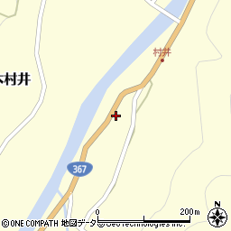 滋賀県高島市朽木村井64周辺の地図
