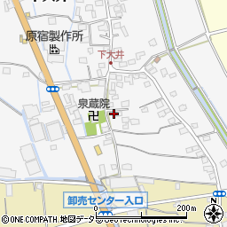 神奈川県小田原市下大井274周辺の地図