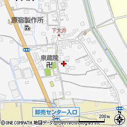 神奈川県小田原市下大井274-1周辺の地図