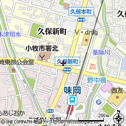 東春信用金庫味岡支店周辺の地図