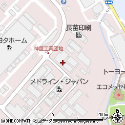 愛知県春日井市神屋町1-23周辺の地図