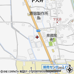 神奈川県小田原市下大井399周辺の地図